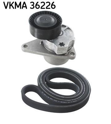Kit de courroie d'accessoire (Courroie d’alternateur) SKF VKMA 36226
